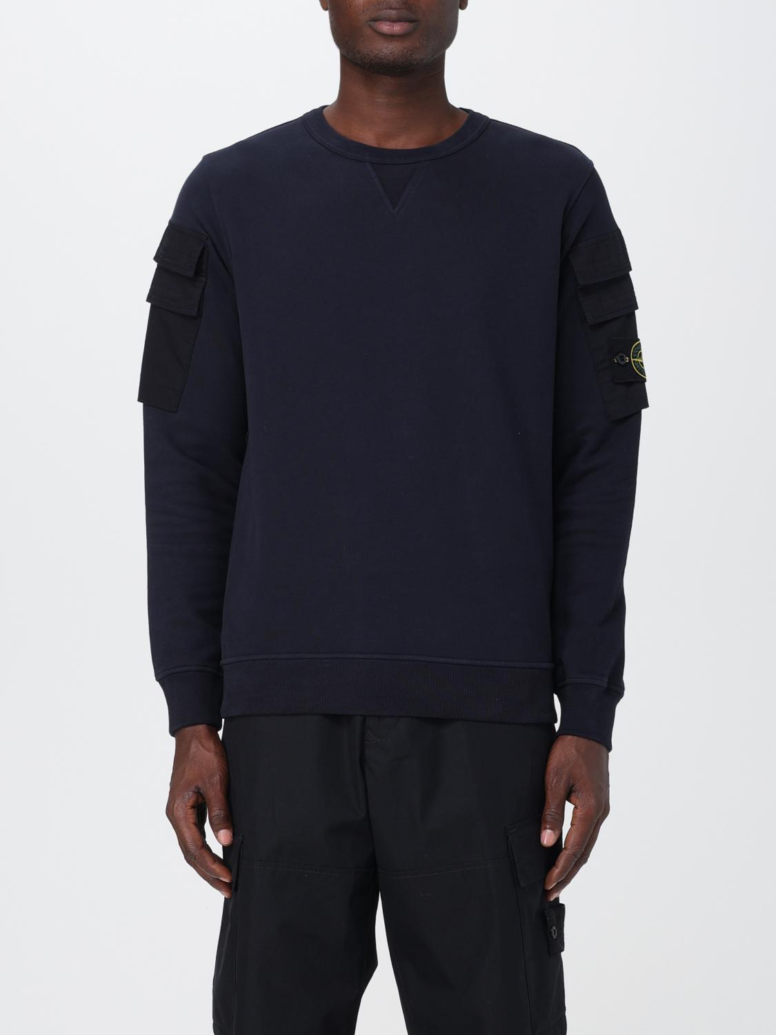 STONE ISLAND SUDADERA: Sudadera hombre Stone Island, Azul Oscuro 2 - Img 1