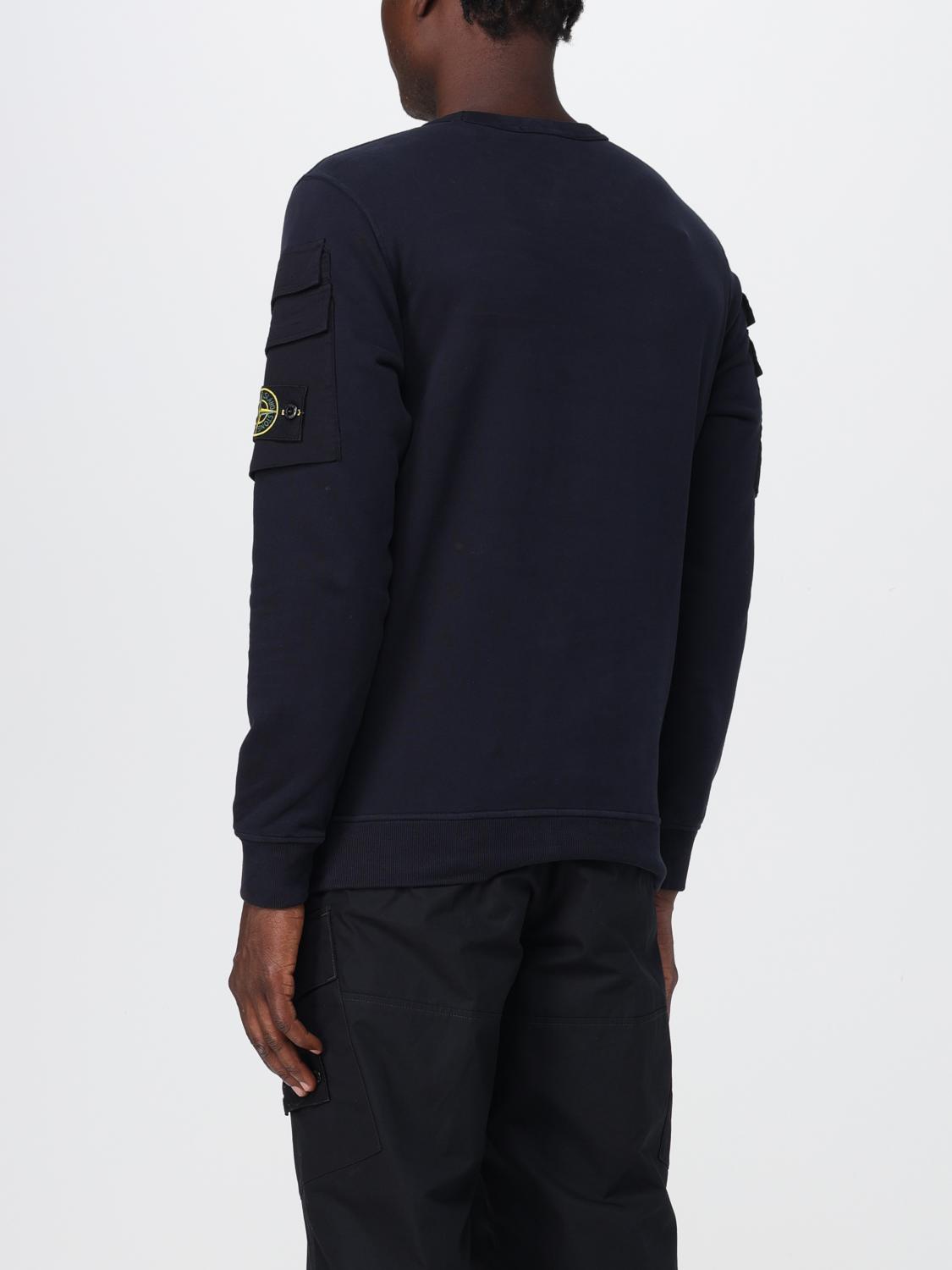 STONE ISLAND SUDADERA: Sudadera hombre Stone Island, Azul Oscuro 2 - Img 3