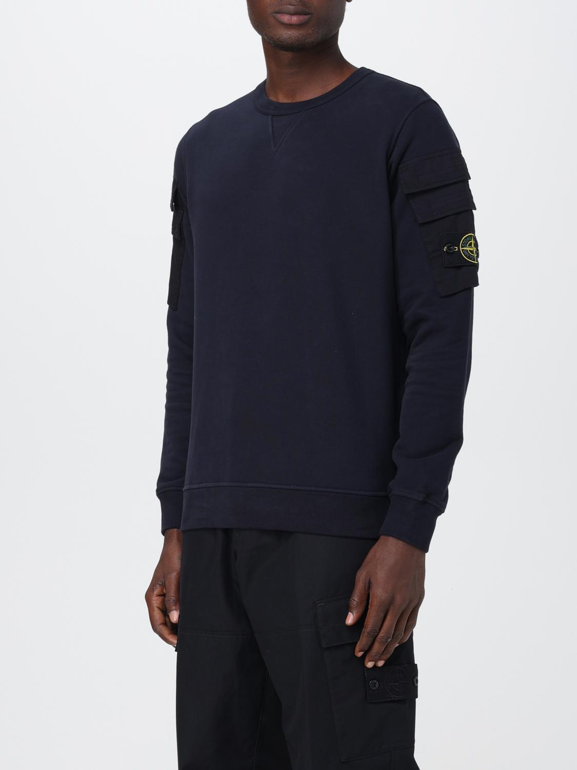 STONE ISLAND SUDADERA: Sudadera hombre Stone Island, Azul Oscuro 2 - Img 4