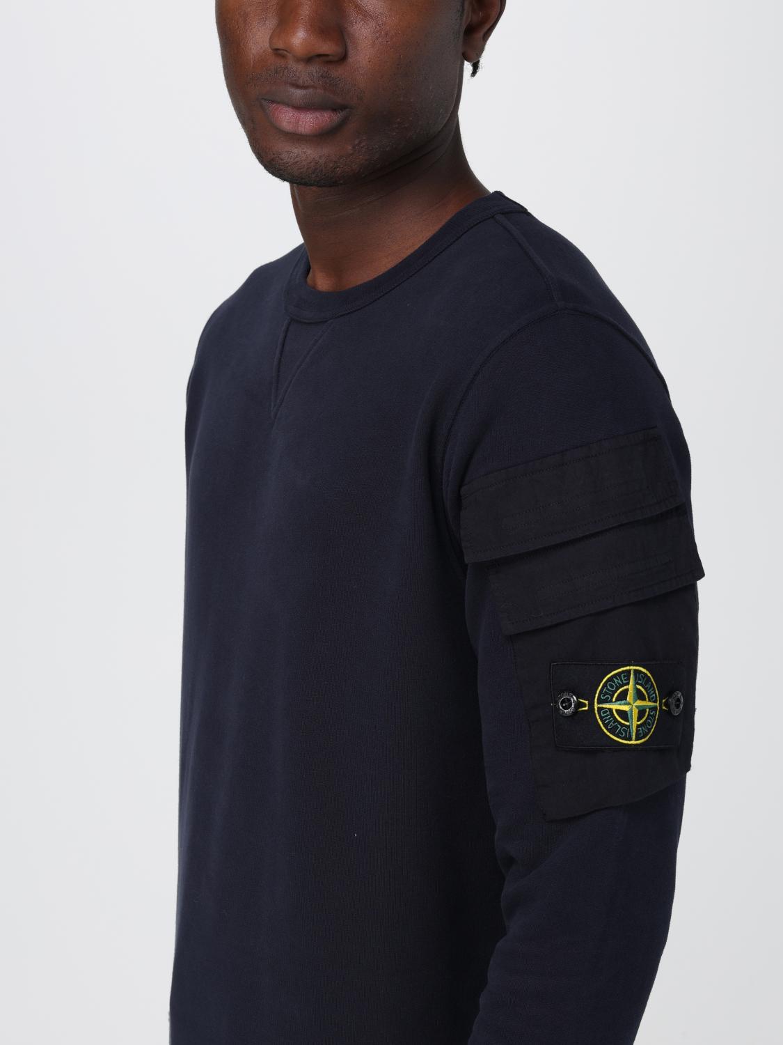 STONE ISLAND SUDADERA: Sudadera hombre Stone Island, Azul Oscuro 2 - Img 5