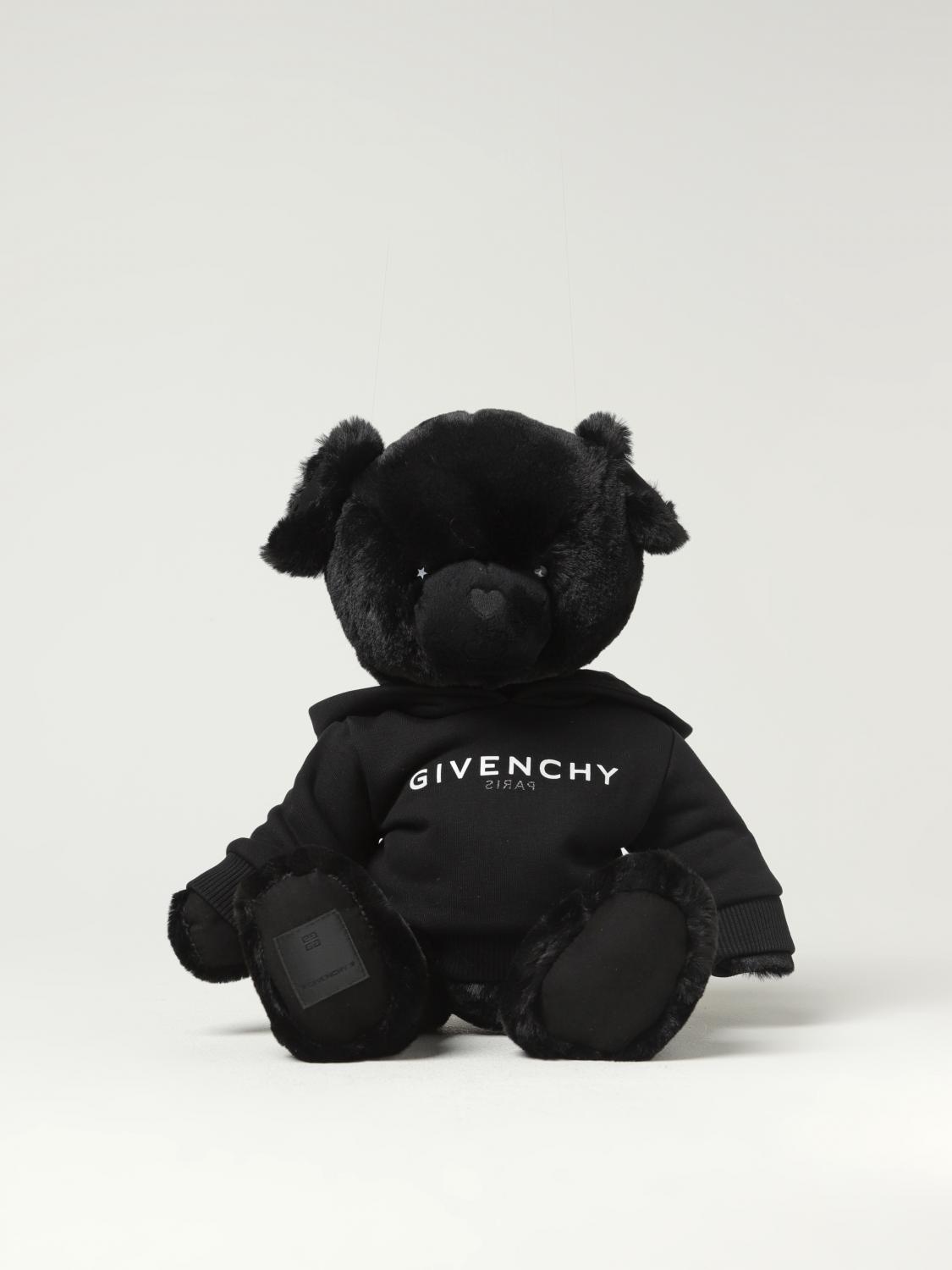 GIVENCHY PLUSH: Givenchy plush in synthetic fur, Black - Img 1