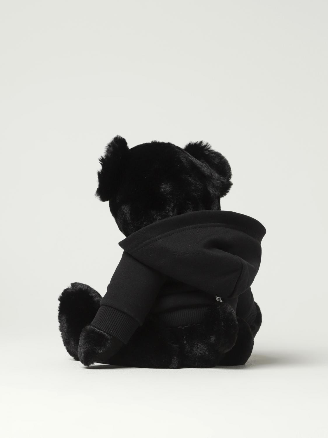 GIVENCHY PLUSH: Givenchy plush in synthetic fur, Black - Img 2