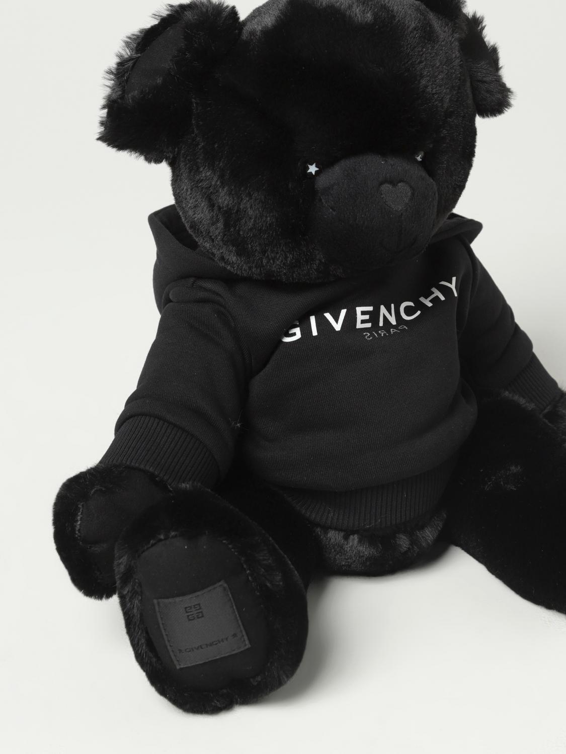 GIVENCHY PLUSH: Givenchy plush in synthetic fur, Black - Img 3
