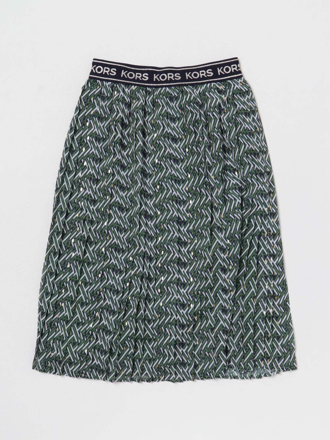MICHAEL KORS FALDA: Falda niños Michael Kors, Verde - Img 1