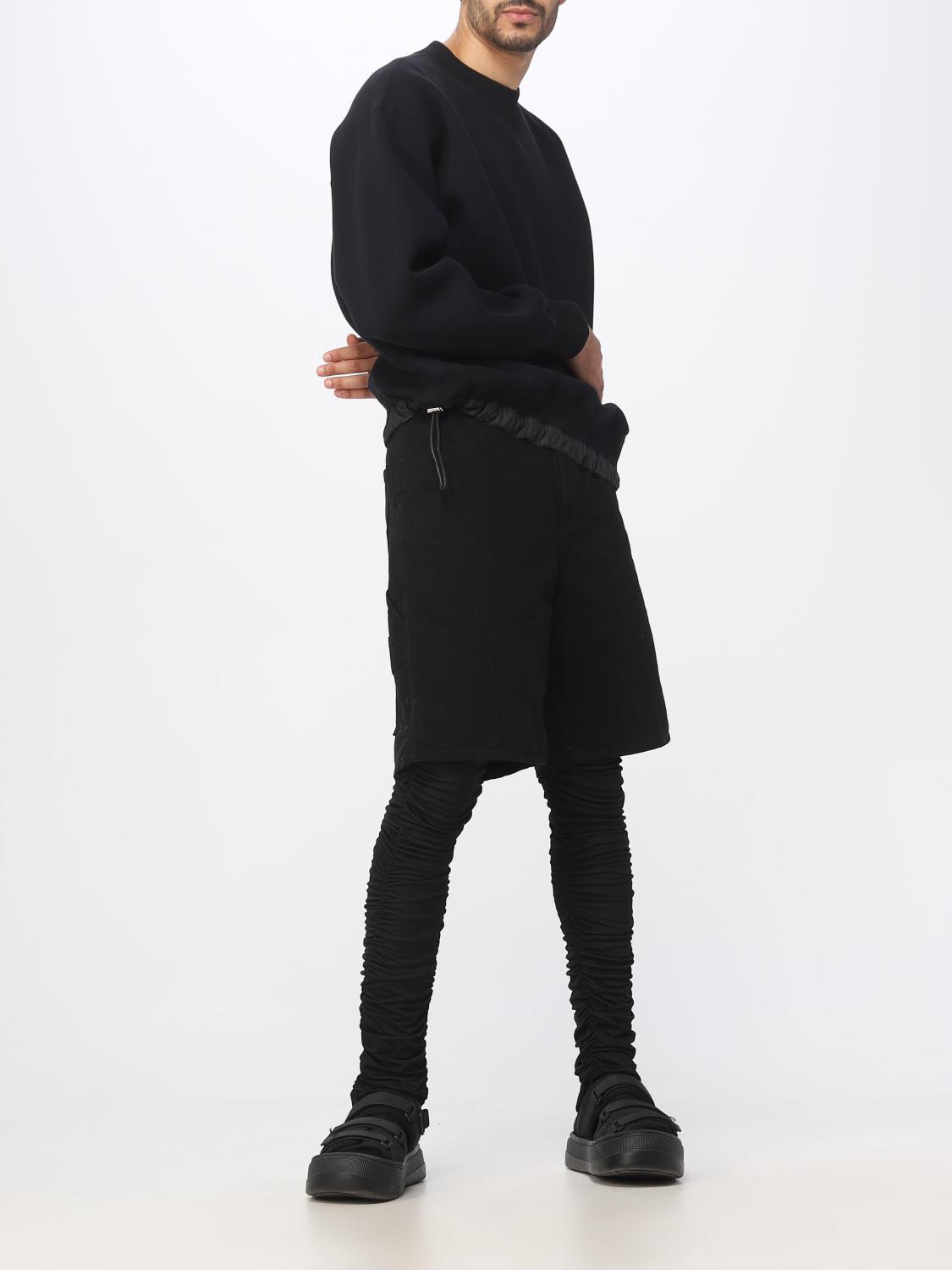 SACAI:スウェットシャツ メンズ - ブラック | GIGLIO.COM SACAI:スウェットシャツ メンズ - ブラック | GIGLIO.COM