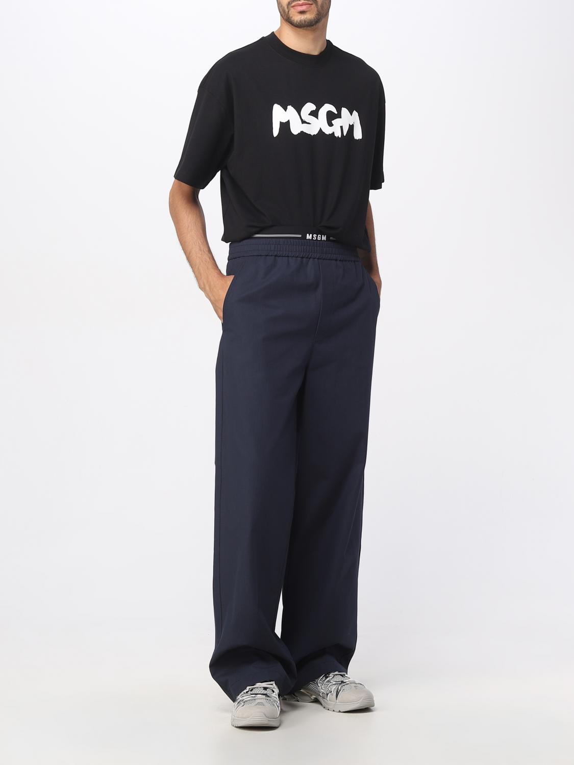 MSGM БРЮКИ: Брюки Мужское MSGM, Синий - Img 2