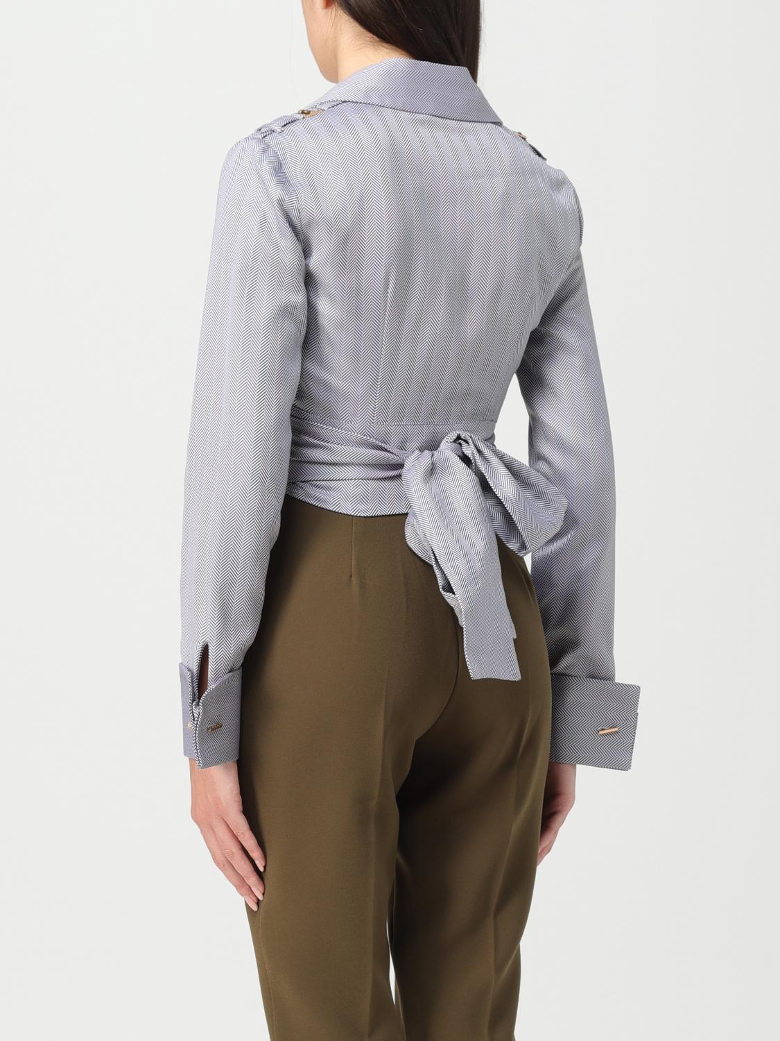 ELISABETTA FRANCHI CAMISA: Camisa mujer Elisabetta Franchi, Negro - Img 2
