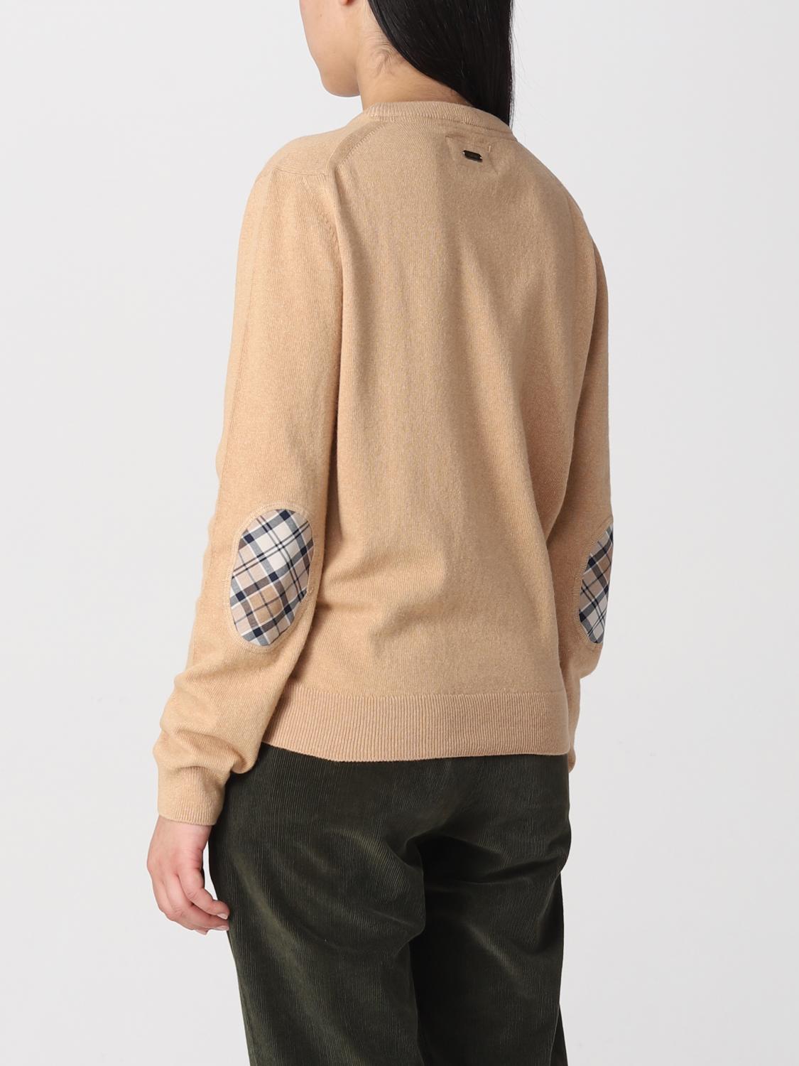 BARBOUR CARDIGAN: Pull femme Barbour, Marron - Img 2