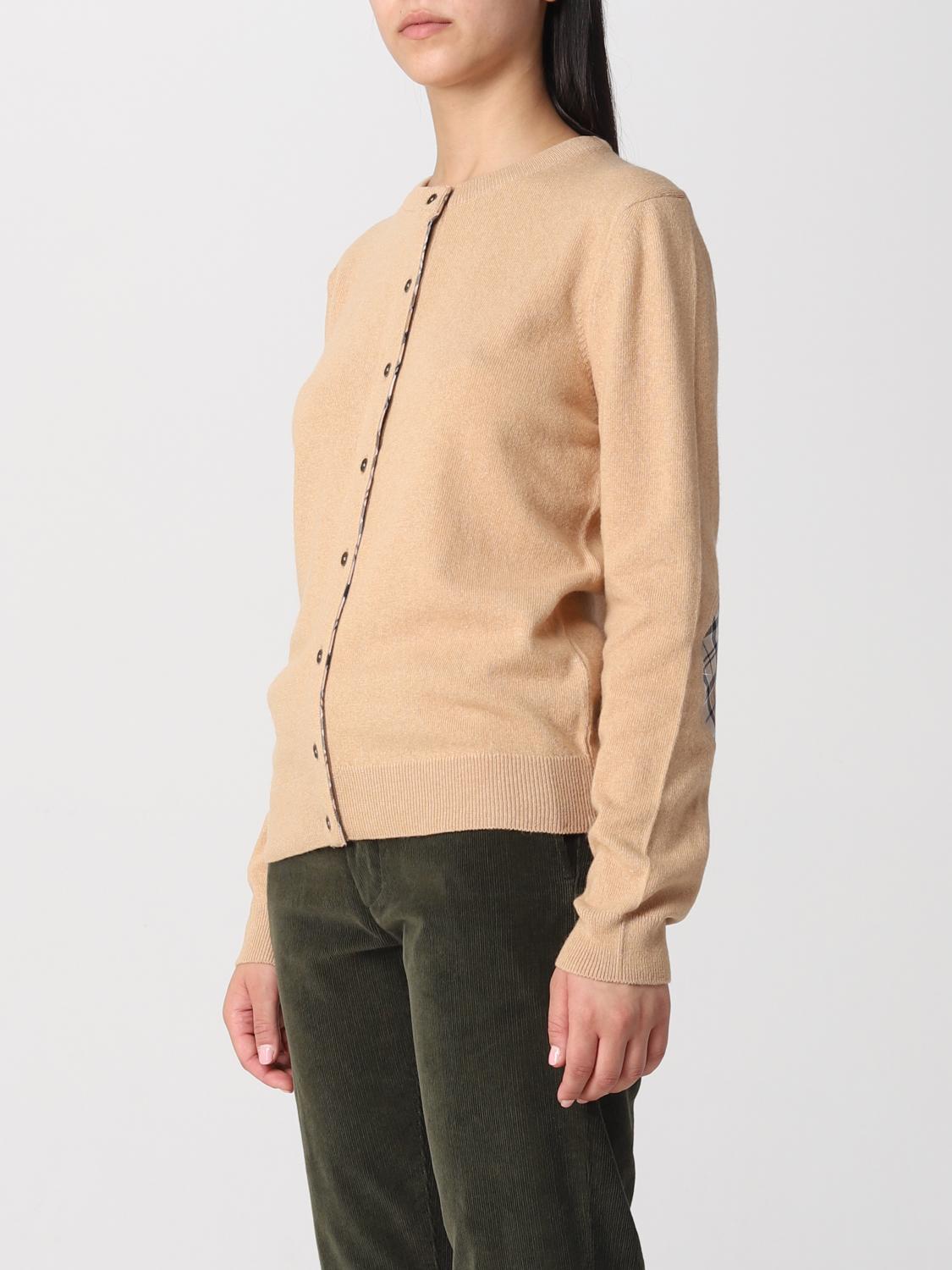 BARBOUR CARDIGAN: Pull femme Barbour, Marron - Img 3