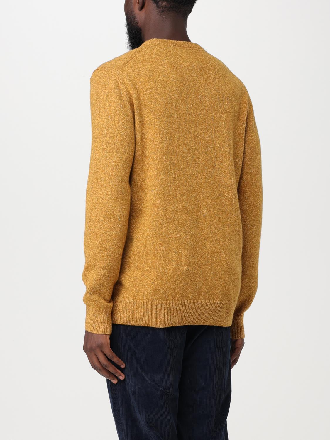 BARBOUR SWEATER: Sweater men Barbour, Orange - Img 2
