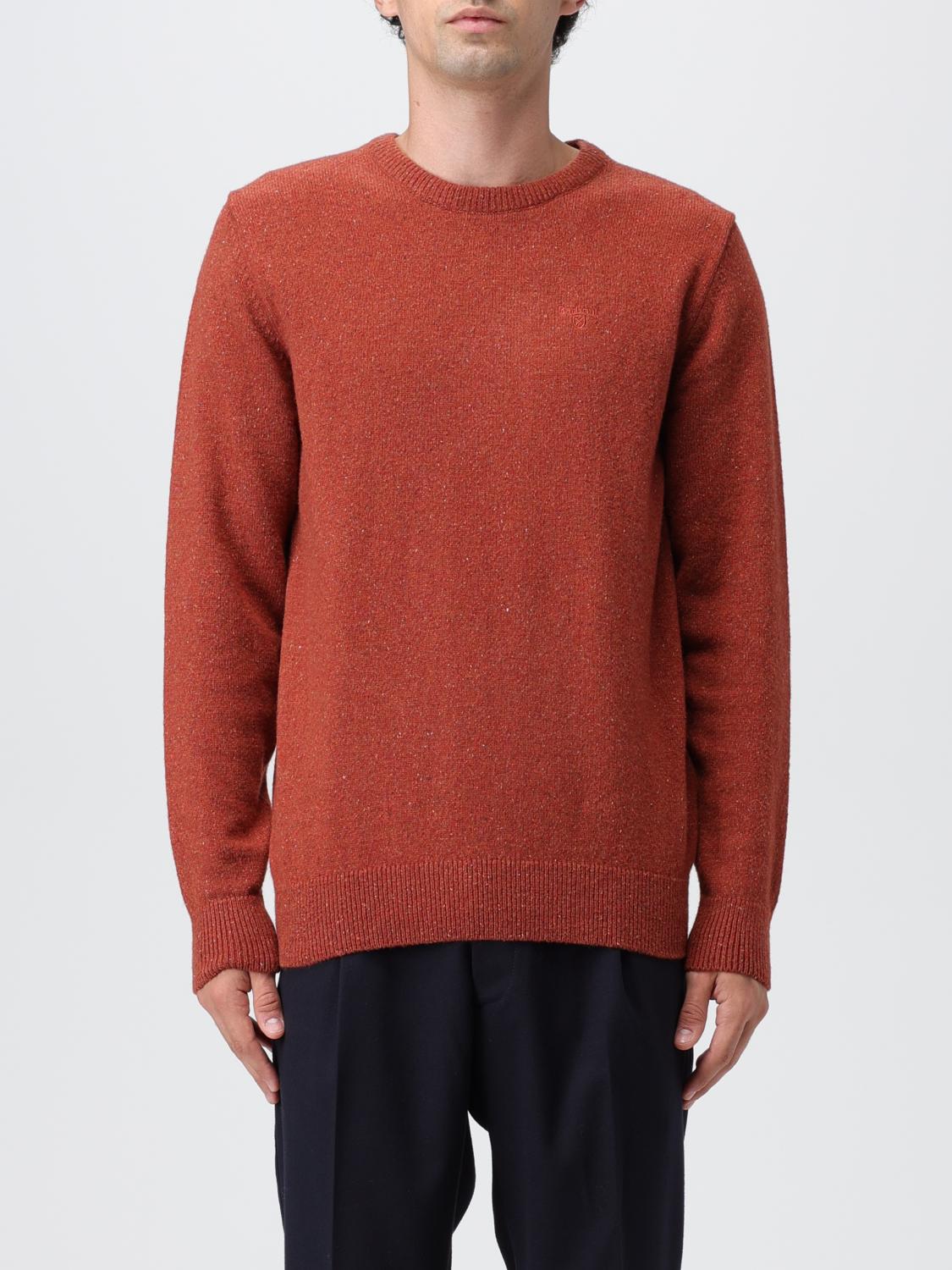 BARBOUR 毛衣: 毛衣 男士 Barbour, 红色 - Img 1