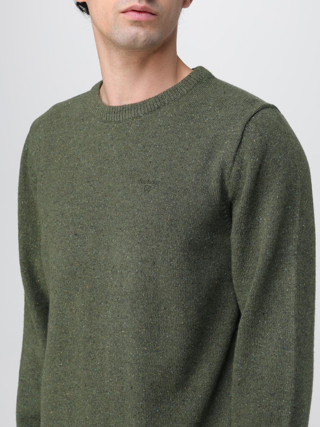 BARBOUR SWEATER: Sweater men Barbour, Forest Green - Img 3