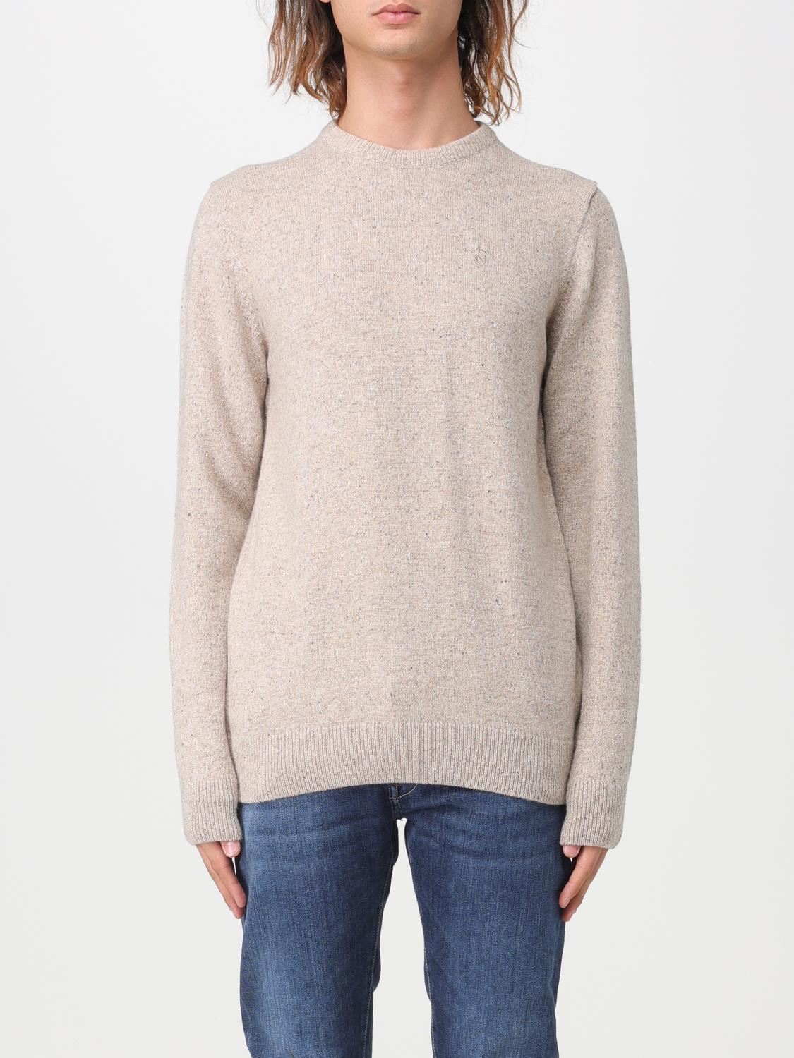 BARBOUR SWEATER: Sweater men Barbour, Grey 1 - Img 1