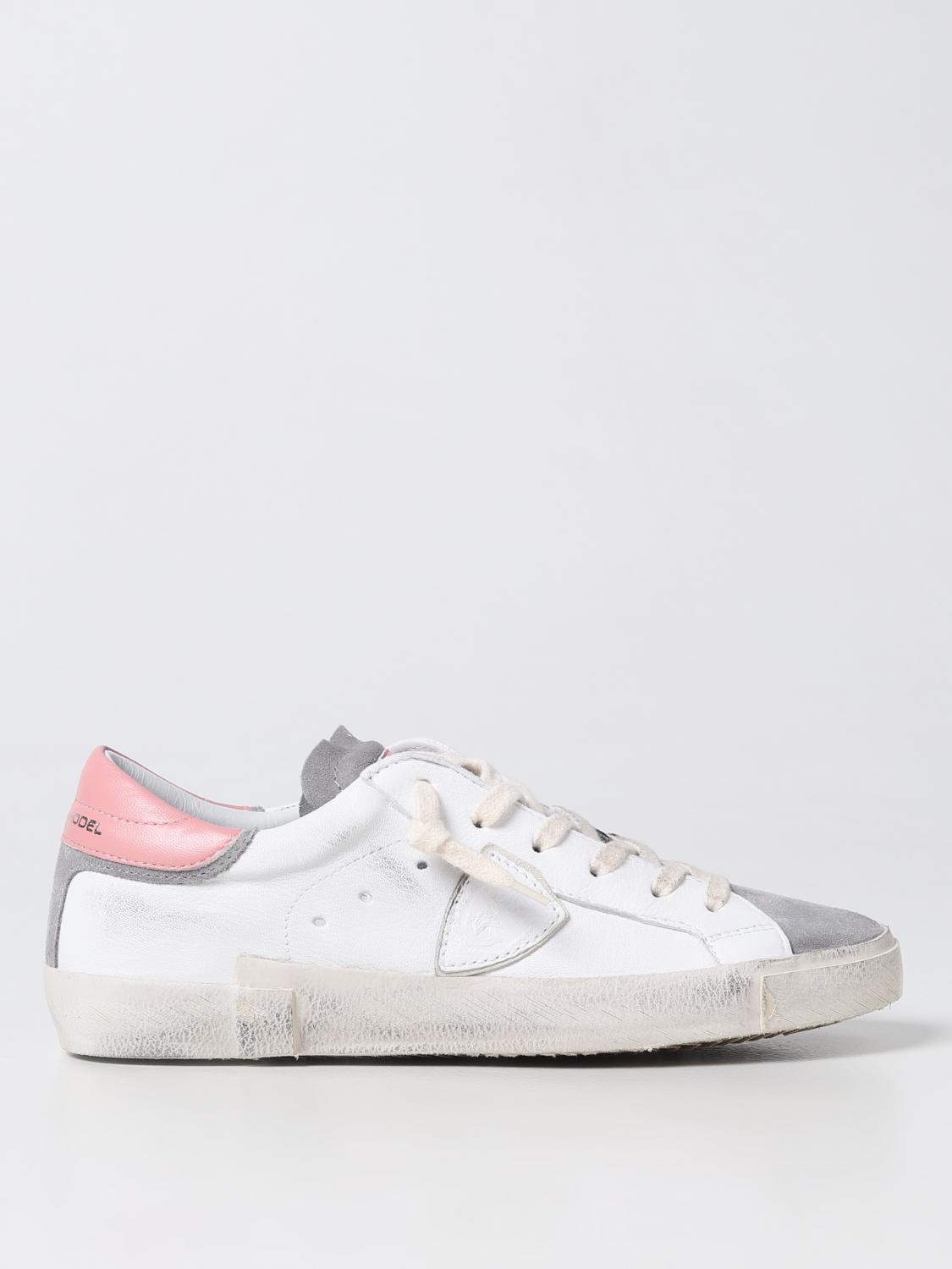 PHILIPPE MODEL ZAPATILLAS: Zapatillas mujer Philippe Model, Blanco - Img 1