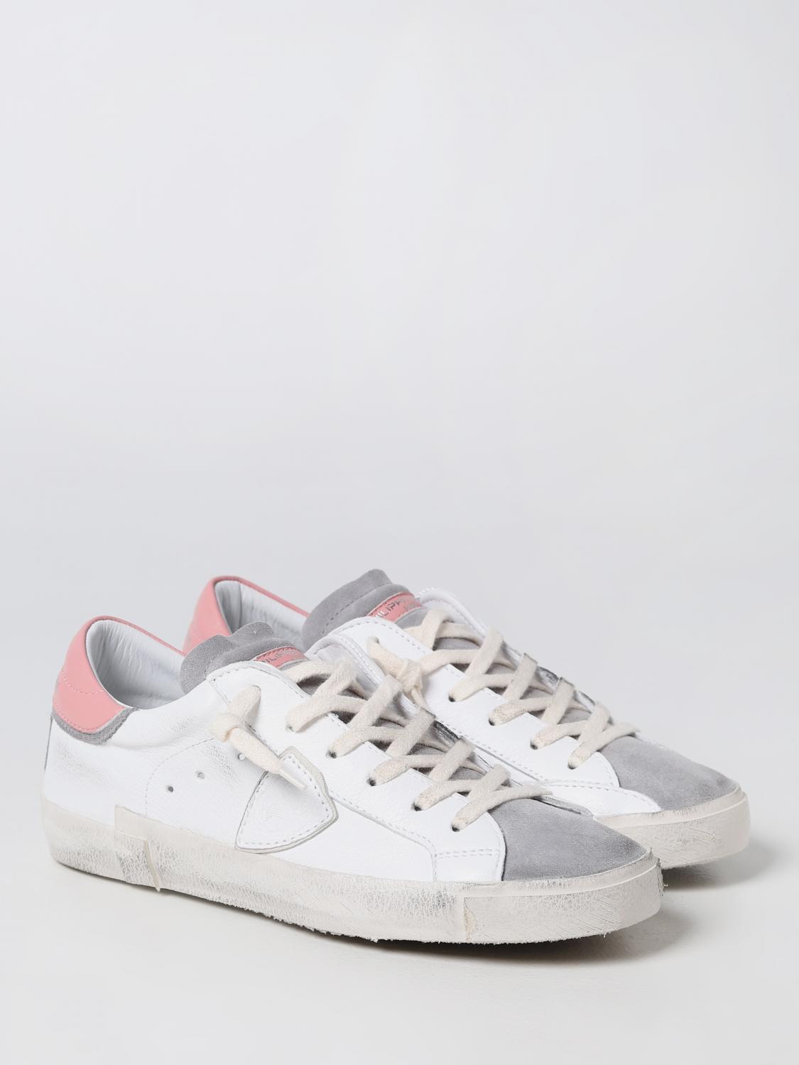 PHILIPPE MODEL ZAPATILLAS: Zapatillas mujer Philippe Model, Blanco - Img 2