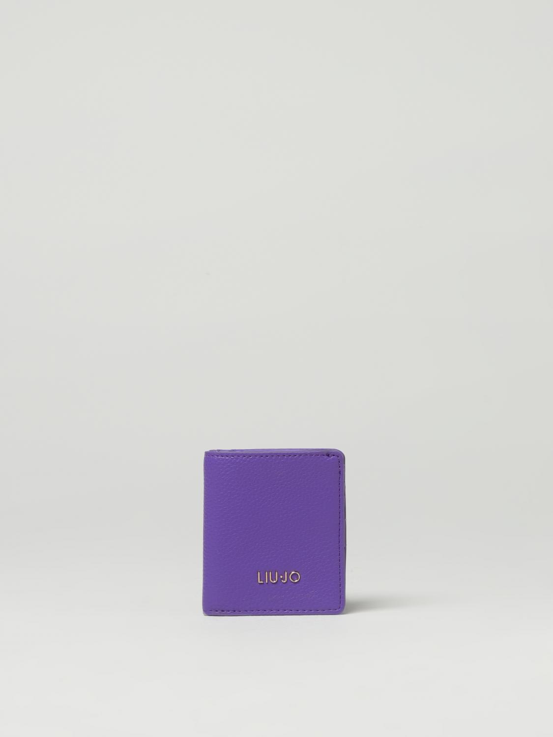 LIU JO WALLET: Wallet woman Liu Jo, Violet - Img 1