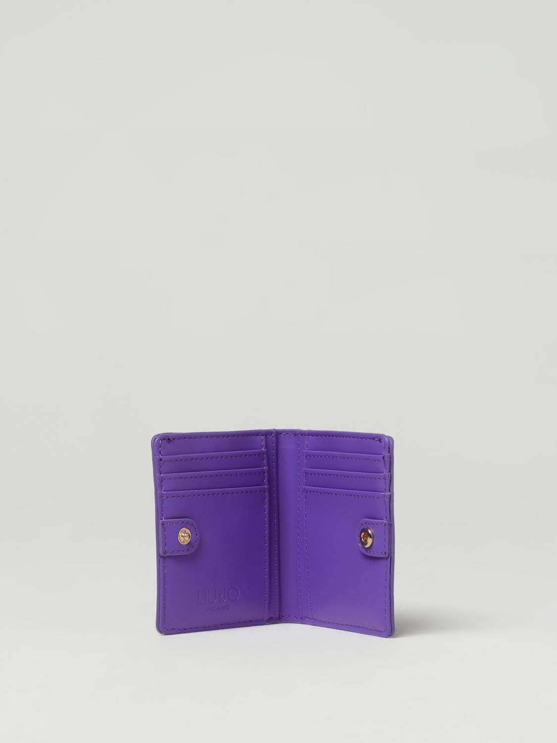 LIU JO WALLET: Wallet woman Liu Jo, Violet - Img 2