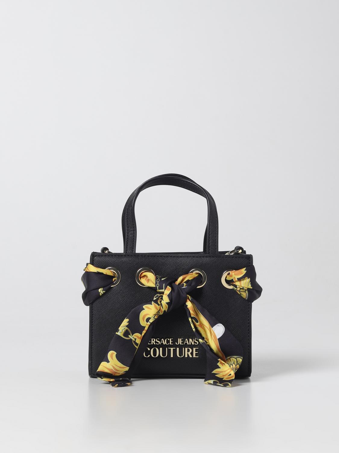 Versace Jeans Couture Outlet: bag in synthetic leather with Versace Jeans Couture Outlet: bag in synthetic leather with