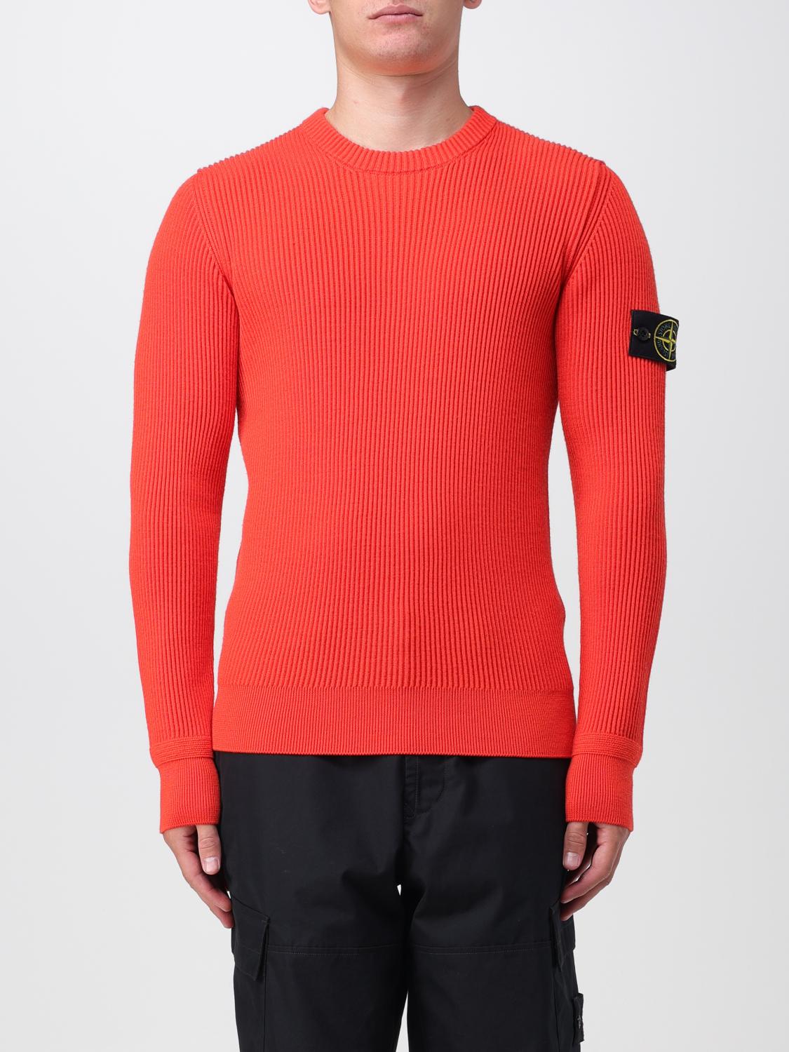STONE ISLAND PULLOVER: Pullover herren Stone Island, Orange - Img 1