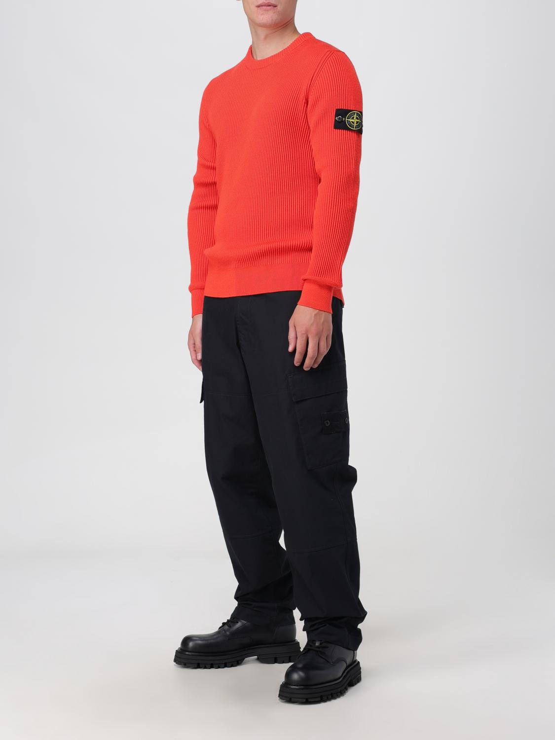 STONE ISLAND PULLOVER: Pullover herren Stone Island, Orange - Img 2