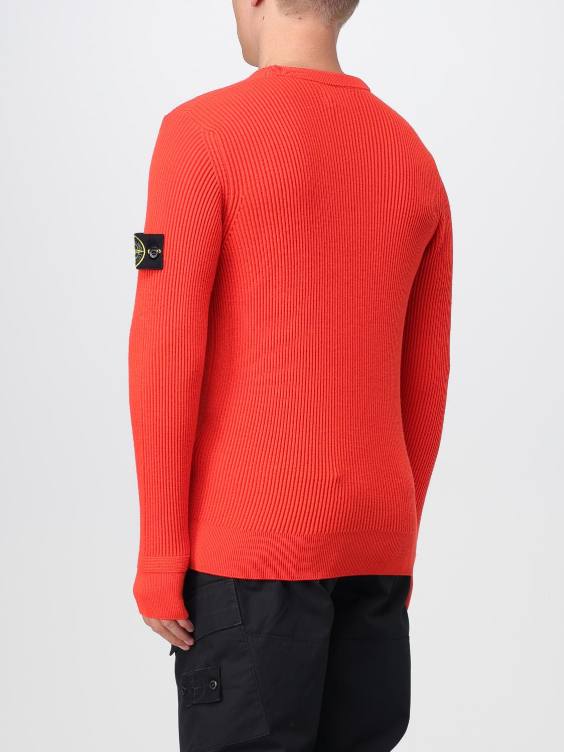 STONE ISLAND PULLOVER: Pullover herren Stone Island, Orange - Img 3