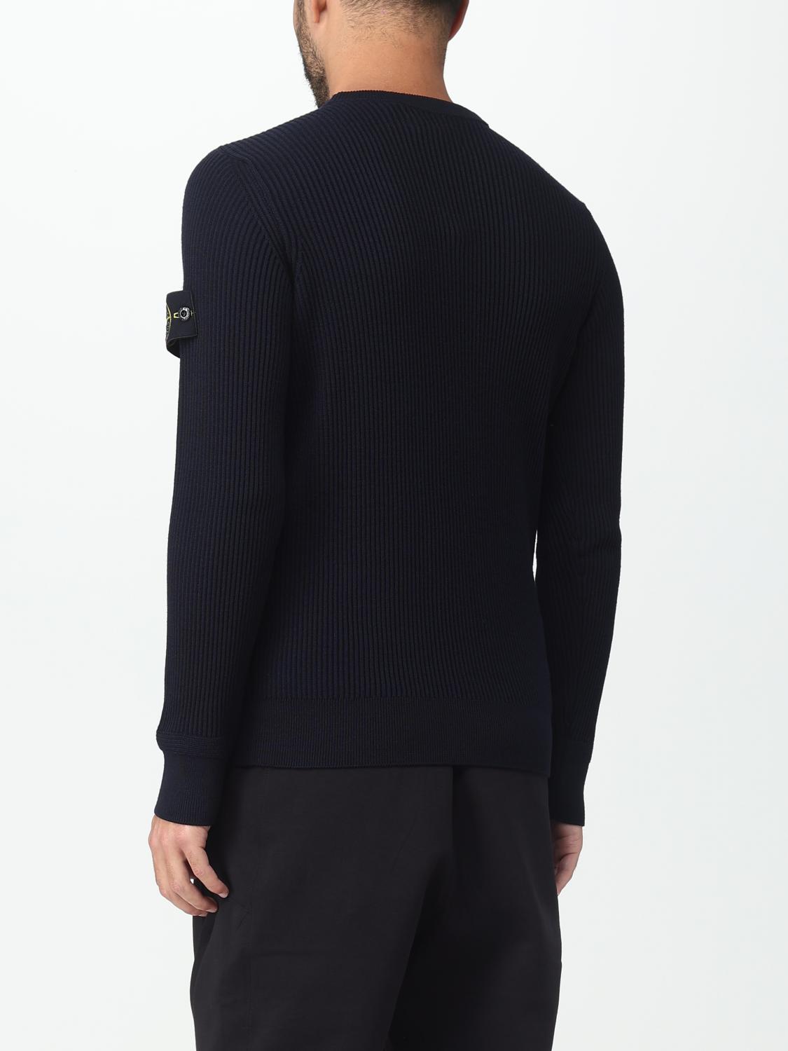 STONE ISLAND PULLOVER: Pullover herren Stone Island, Blau - Img 3