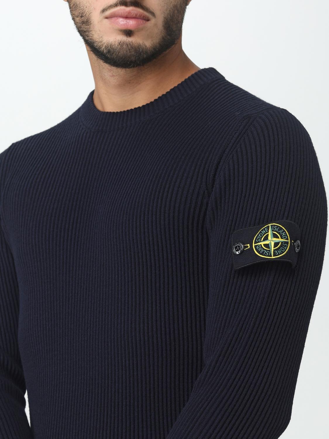 STONE ISLAND PULLOVER: Pullover herren Stone Island, Blau - Img 5