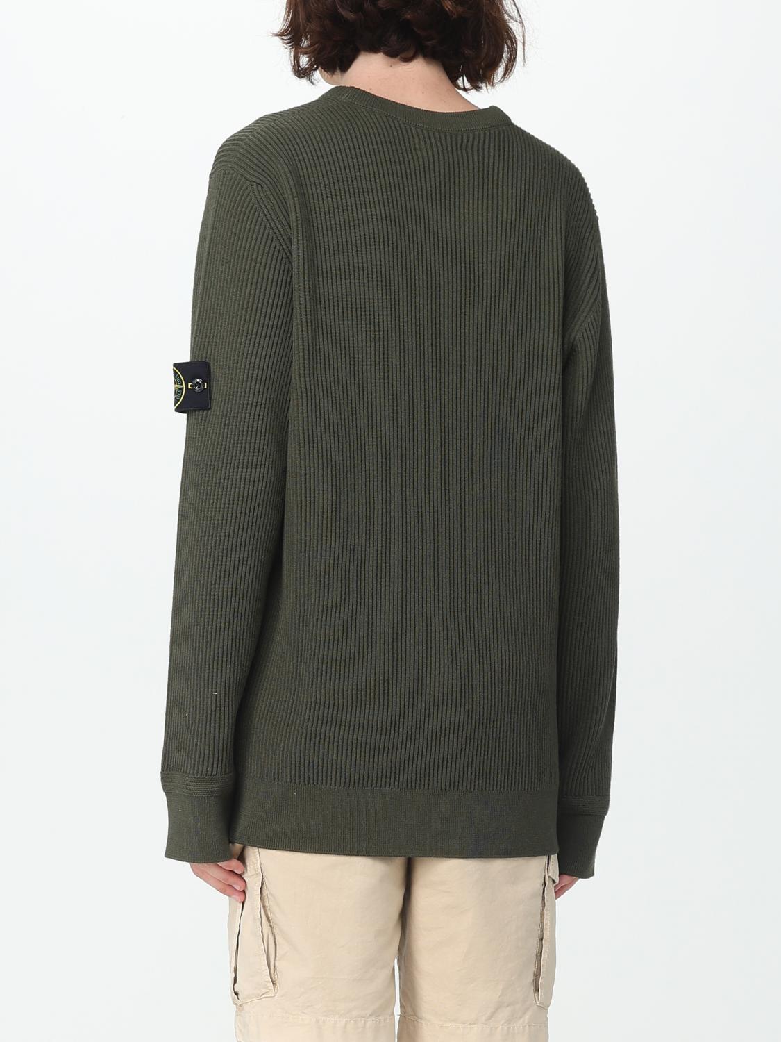 STONE ISLAND PULLOVER: Pullover herren Stone Island, Grün - Img 3