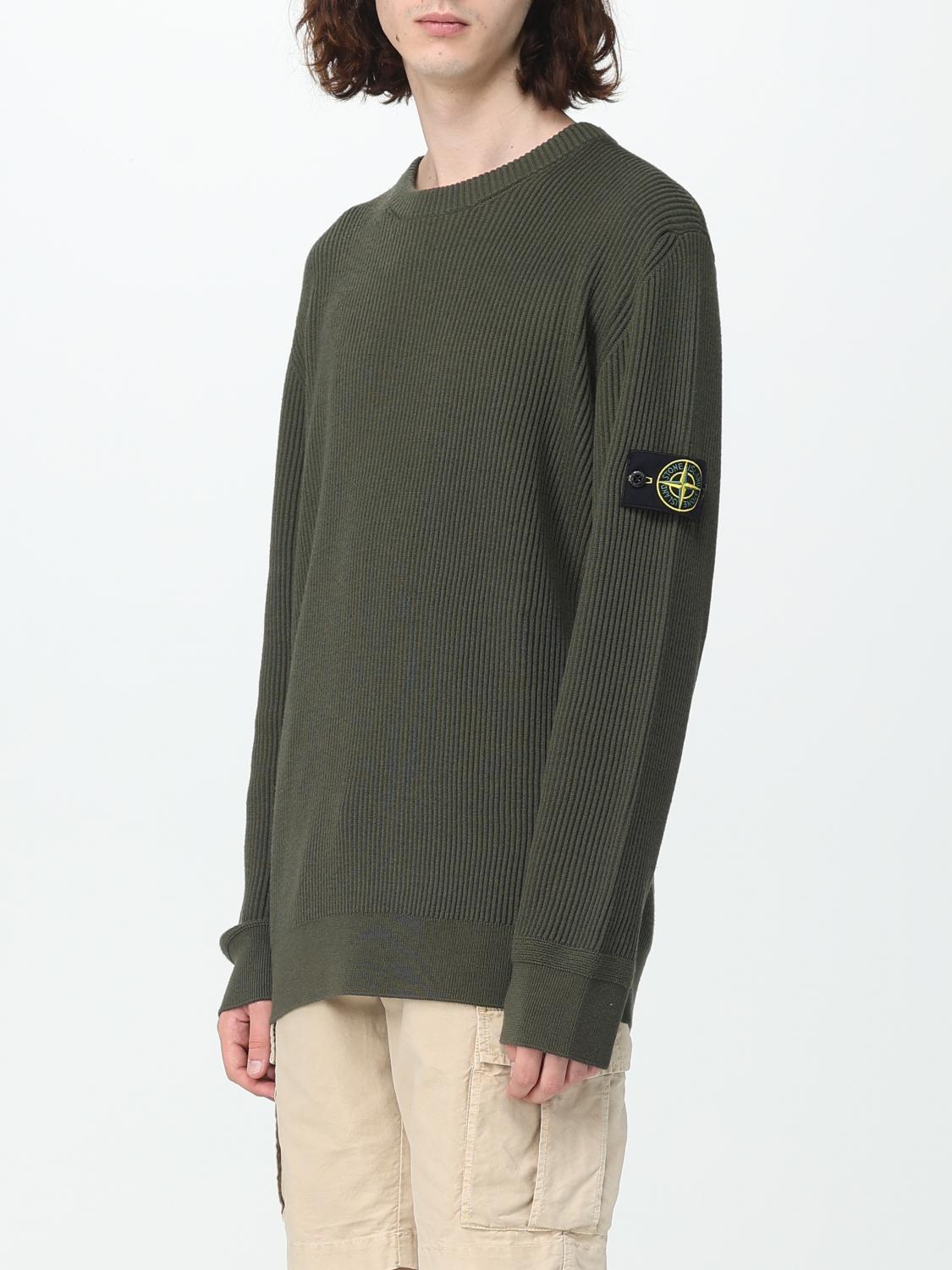 STONE ISLAND PULLOVER: Pullover herren Stone Island, Grün - Img 4