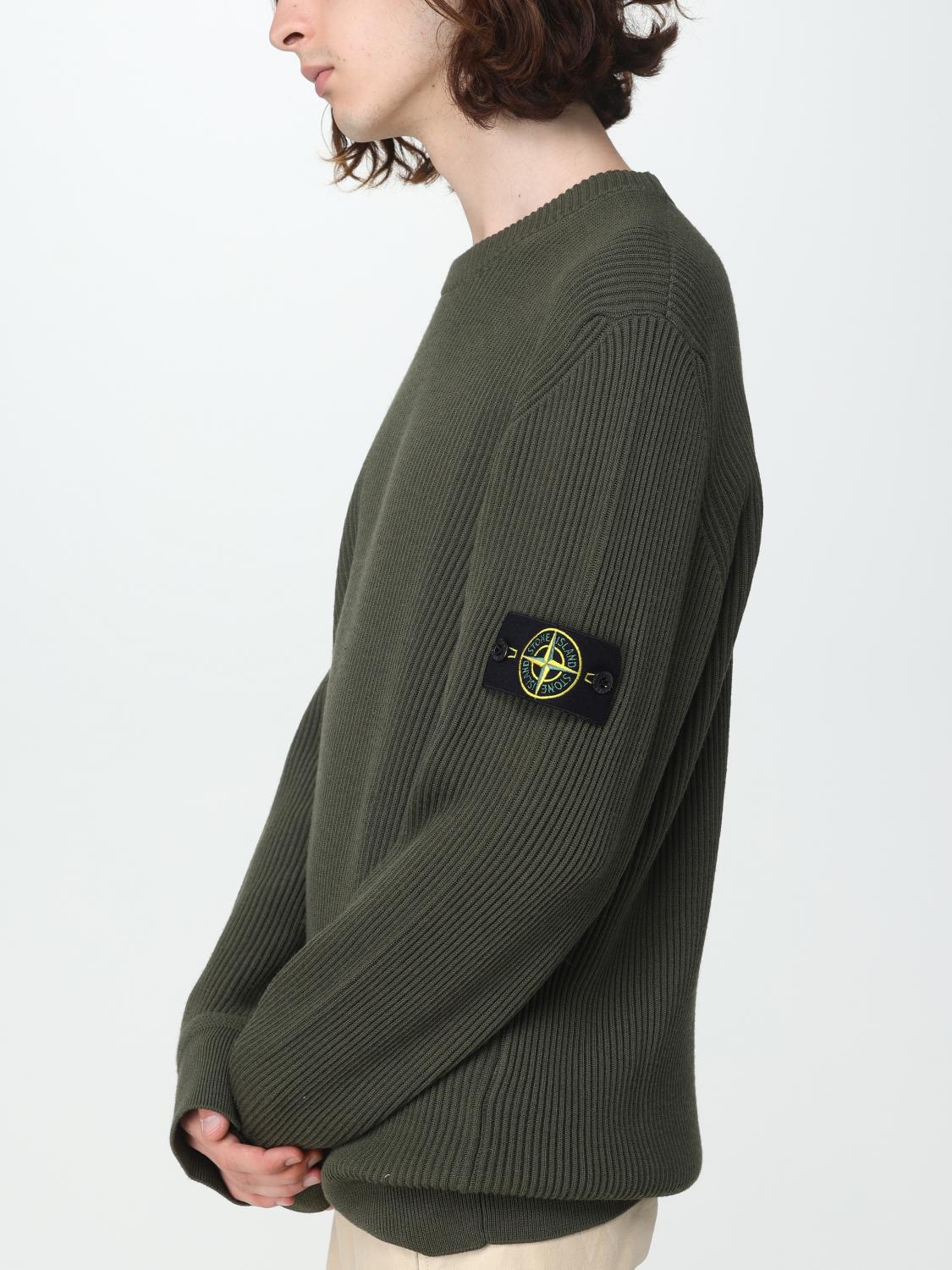 STONE ISLAND PULLOVER: Pullover herren Stone Island, Grün - Img 5