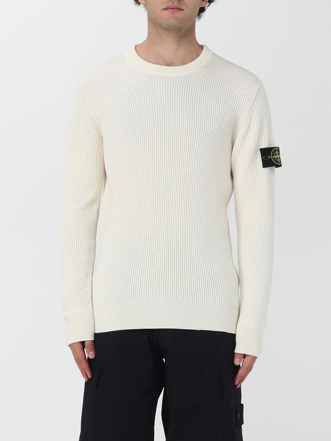 STONE ISLAND PULLOVER: Pullover herren Stone Island, Beige - Img 1