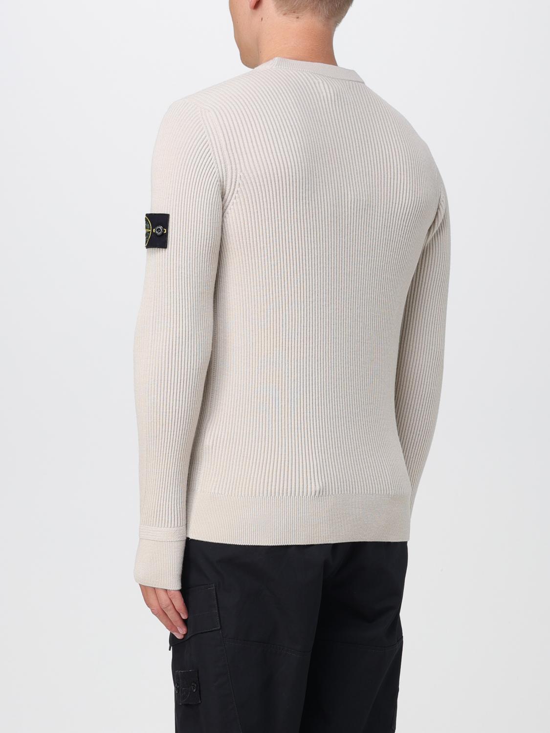 STONE ISLAND PULLOVER: Pullover herren Stone Island, Taubengrau - Img 3