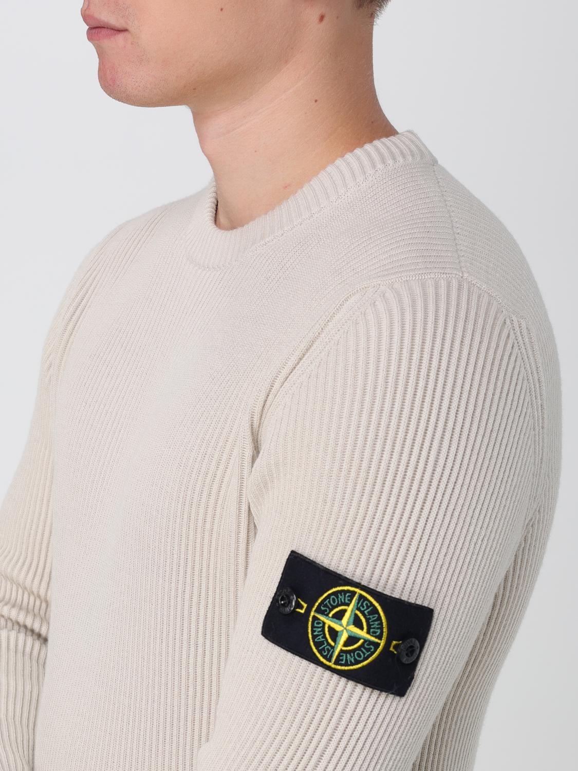 STONE ISLAND PULLOVER: Pullover herren Stone Island, Taubengrau - Img 5
