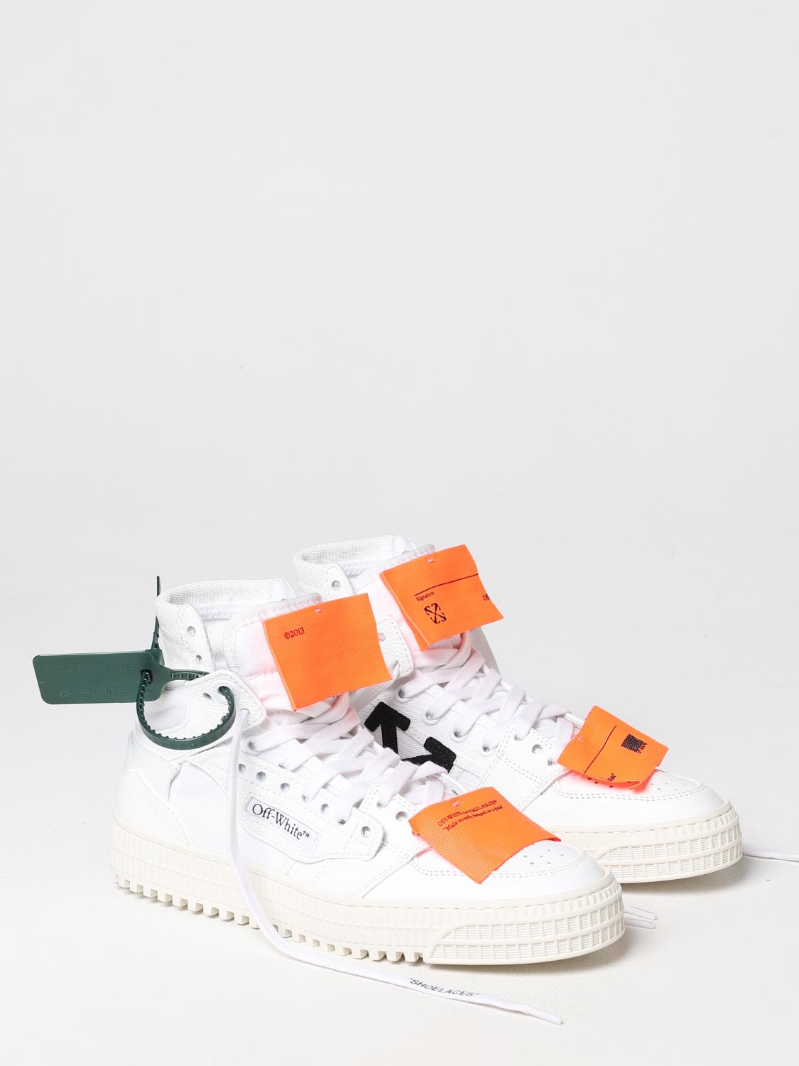 Off-White 3.0 Off Court sneakers in leather and fabric - White