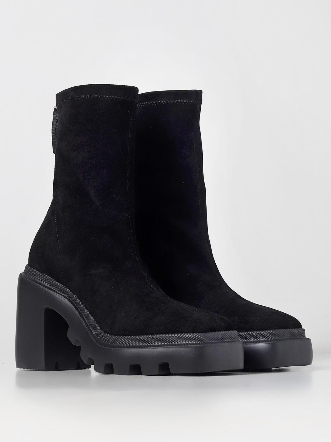 VIC MATIÉ: Flat ankle boots woman Vic Matié - Black | Vic