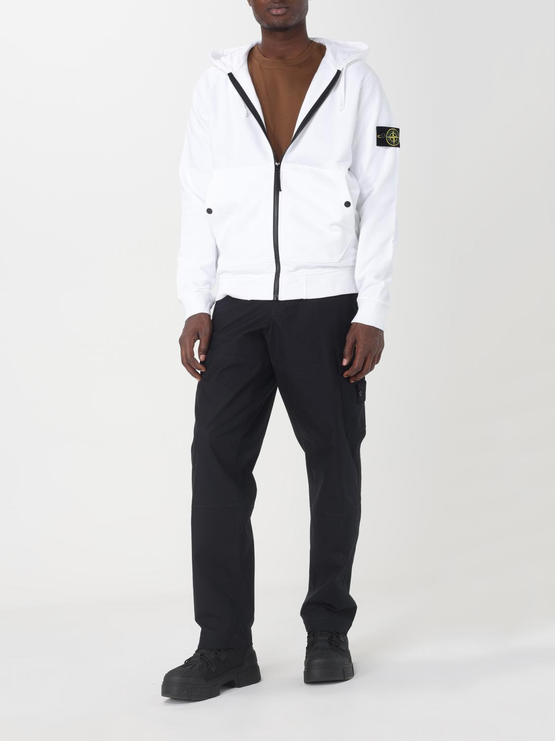 STONE ISLAND SWEATSHIRT: Sweatshirt men Stone Island, White - Img 2