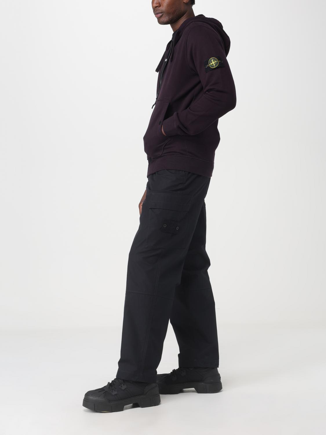 STONE ISLAND SUDADERA: Sudadera hombre Stone Island, Negro - Img 2