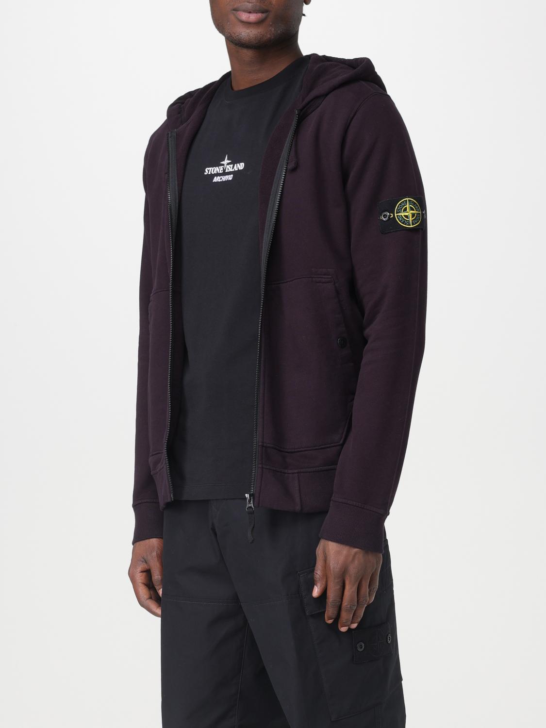 STONE ISLAND SUDADERA: Sudadera hombre Stone Island, Negro - Img 4