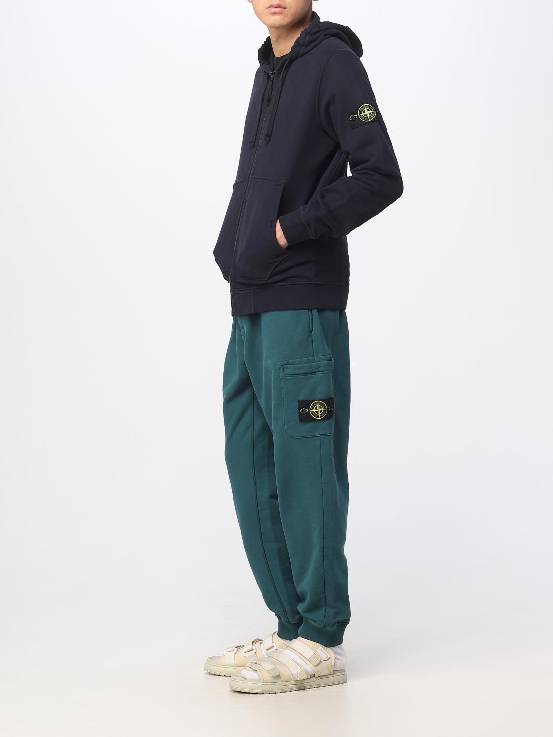 STONE ISLAND SUDADERA: Sudadera hombre Stone Island, Azul Oscuro - Img 2