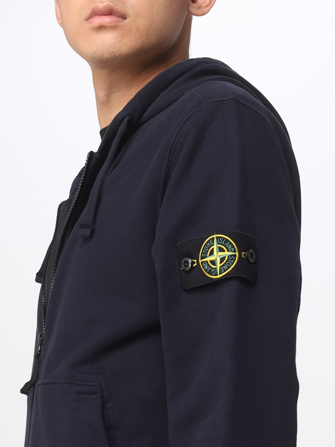 STONE ISLAND SUDADERA: Sudadera hombre Stone Island, Azul Oscuro - Img 5