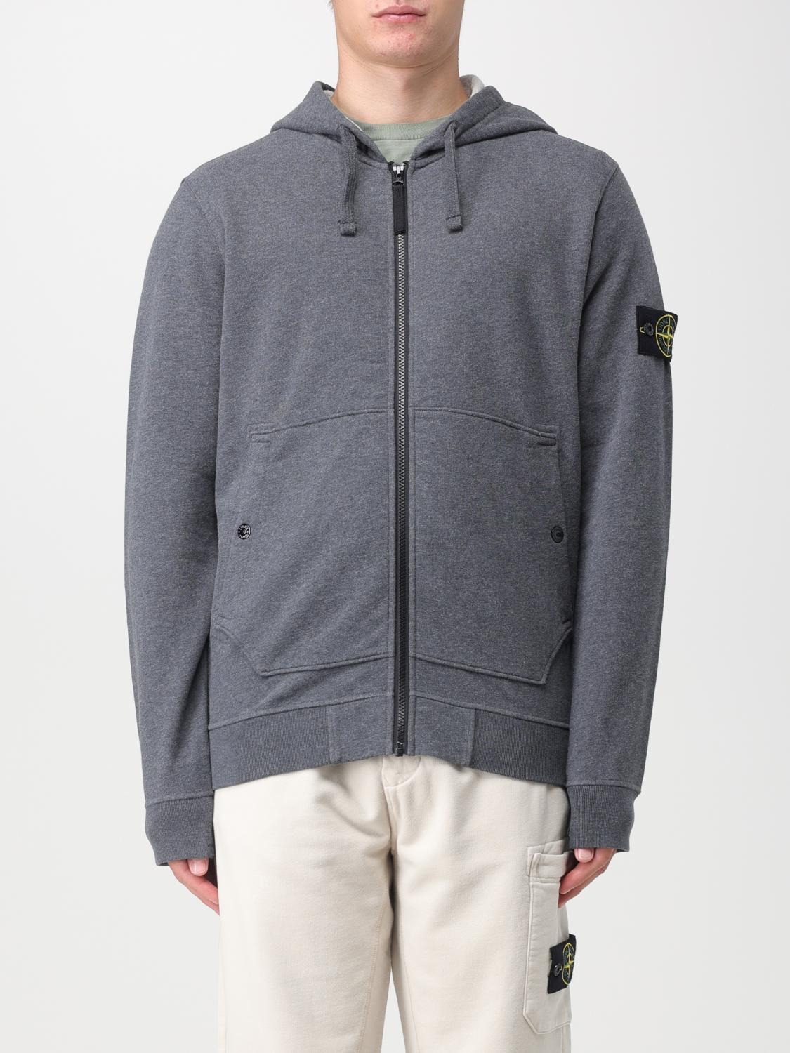 STONE ISLAND SUDADERA: Sudadera hombre Stone Island, Gris - Img 1