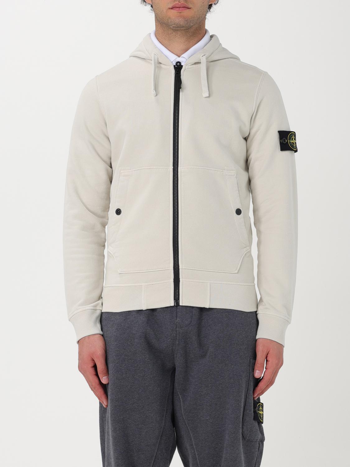 STONE ISLAND SUDADERA: Sudadera hombre Stone Island, Beige - Img 1