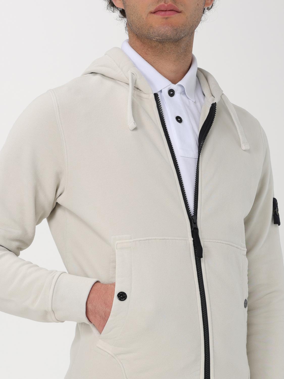 STONE ISLAND SUDADERA: Sudadera hombre Stone Island, Beige - Img 5