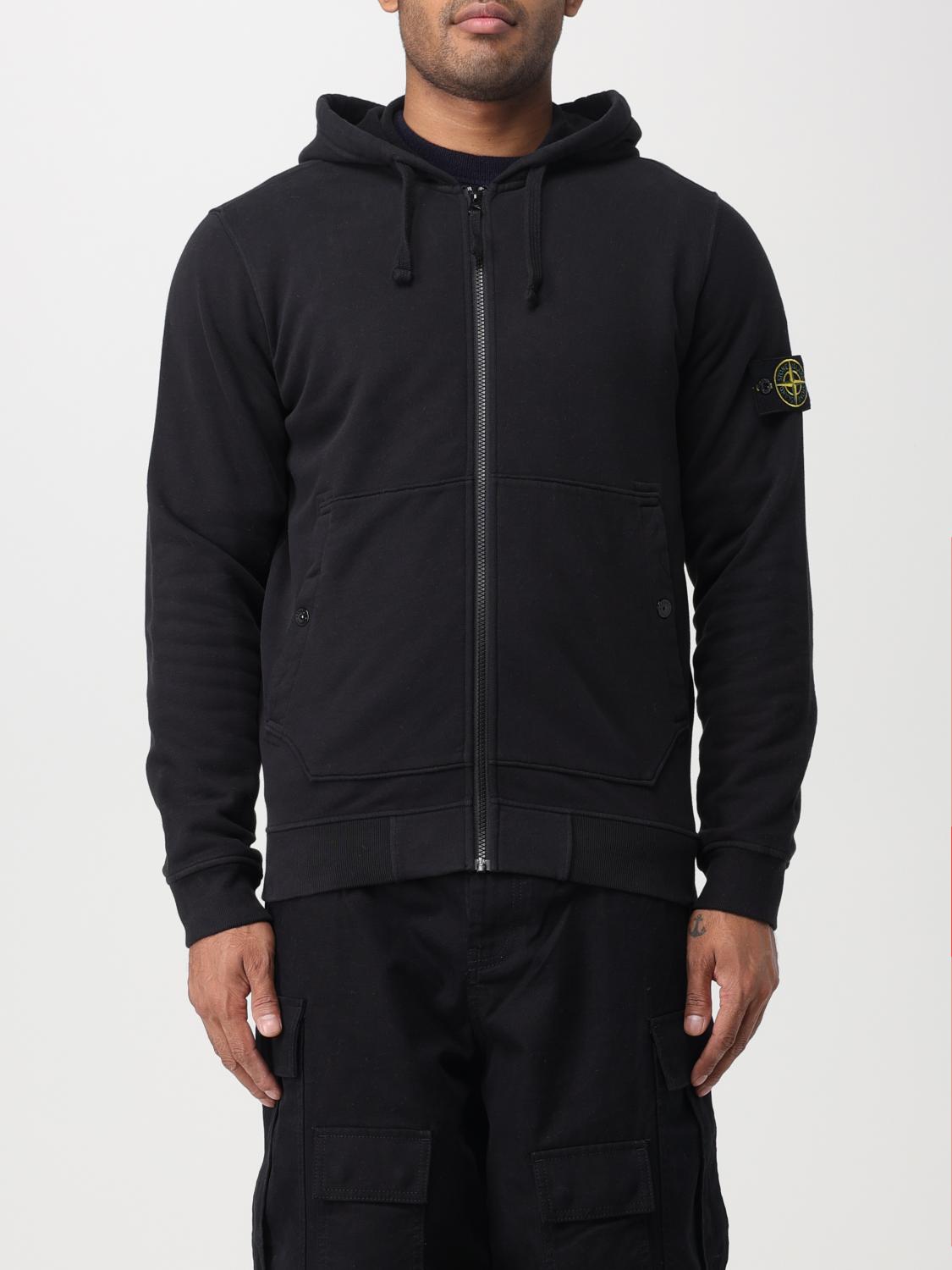 STONE ISLAND SUDADERA: Sudadera hombre Stone Island, Negro 1 - Img 1