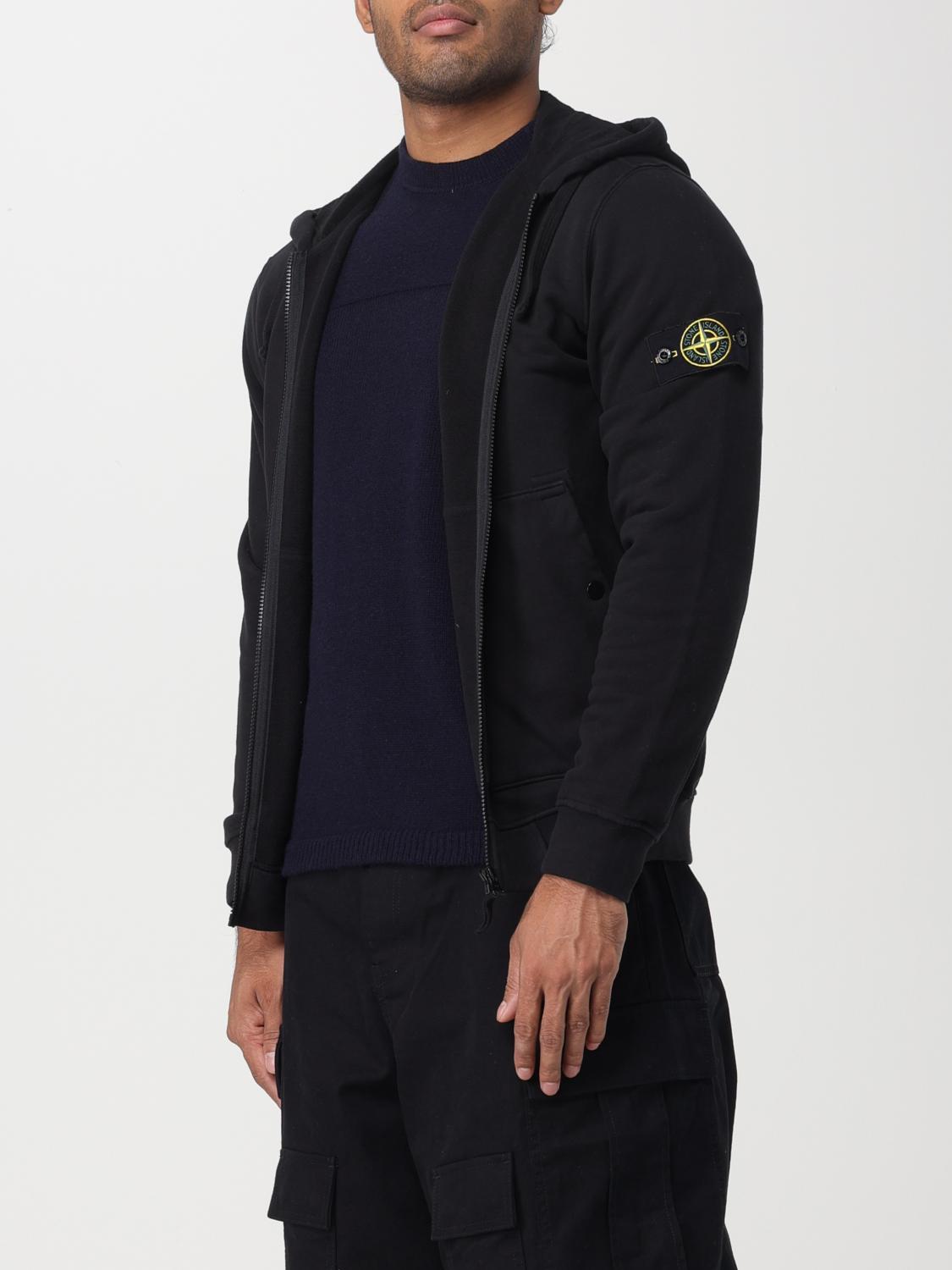STONE ISLAND SUDADERA: Sudadera hombre Stone Island, Negro 1 - Img 4
