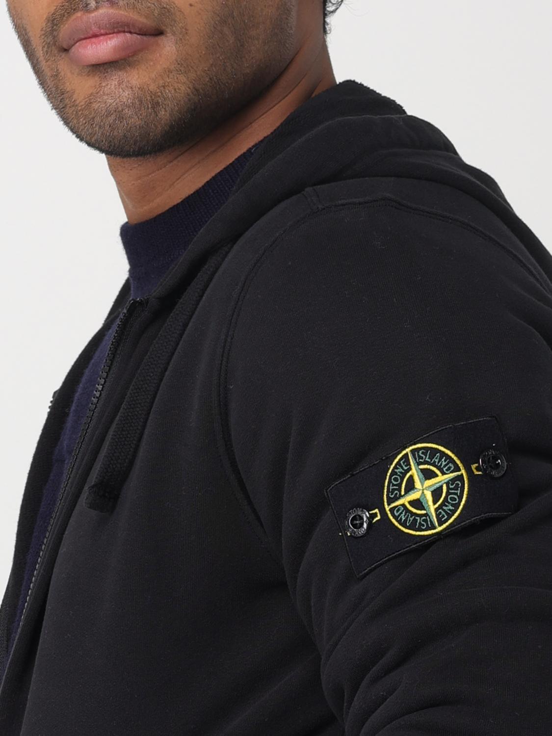 STONE ISLAND SUDADERA: Sudadera hombre Stone Island, Negro 1 - Img 5