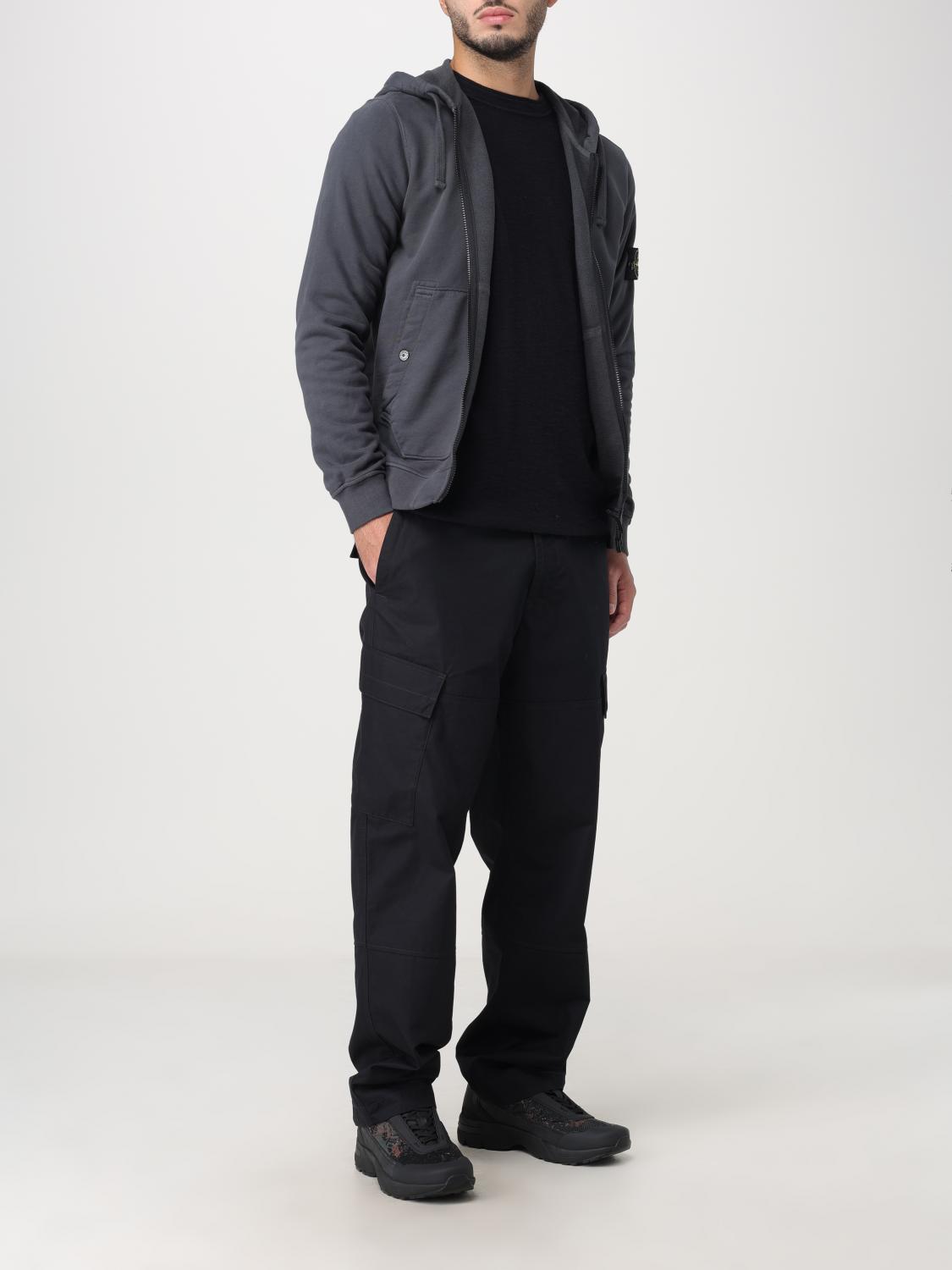STONE ISLAND SUDADERA: Sudadera hombre Stone Island, Gris 1 - Img 2
