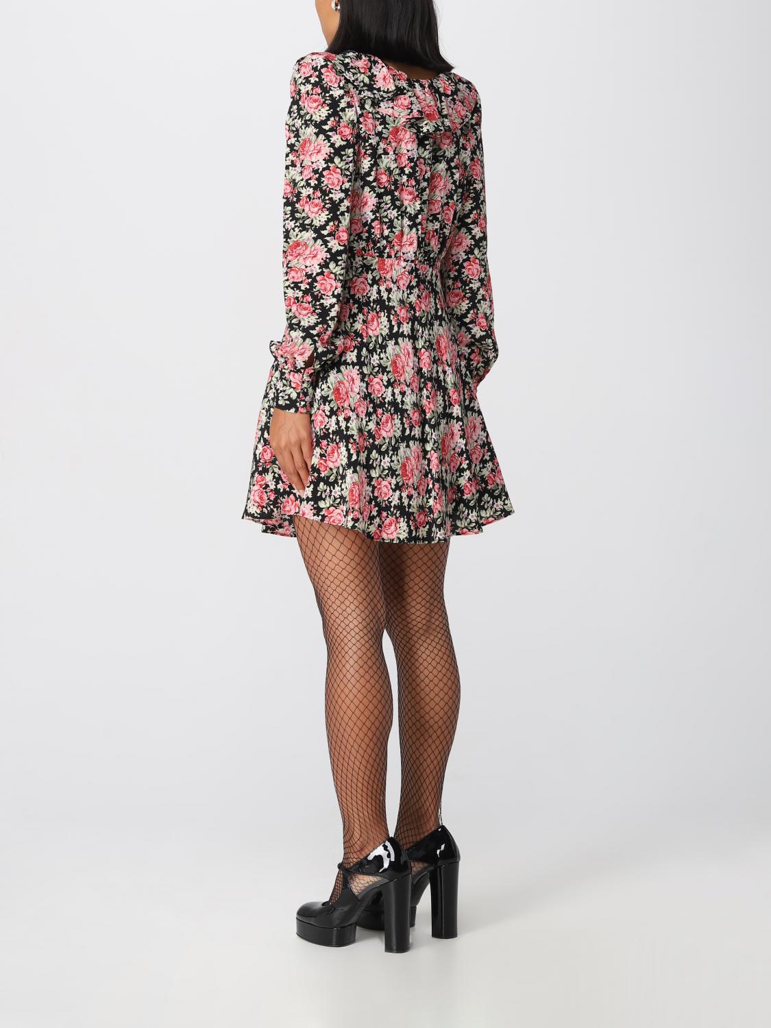 ALESSANDRA RICH KLEID: Kleid damen Alessandra Rich, Schwarz - Img 2