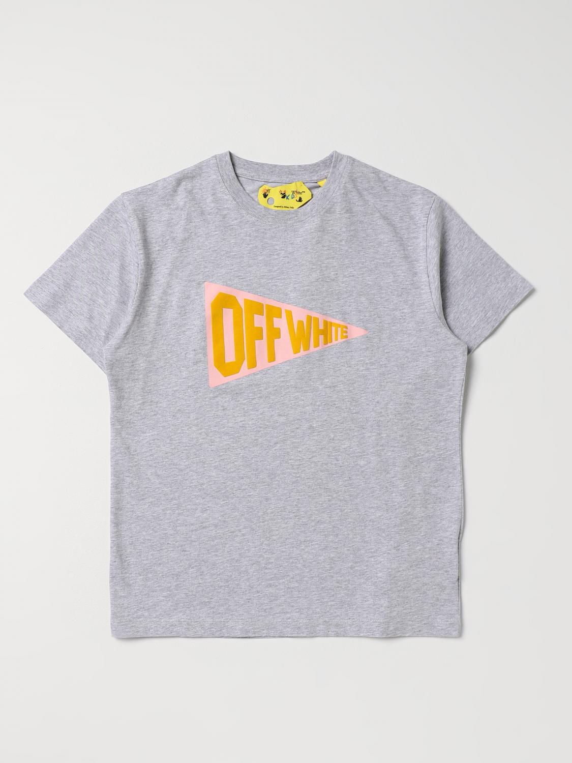 OFF-WHITE KIDS CAMISETA: Camiseta niños Off-white, Amarillo - Img 1