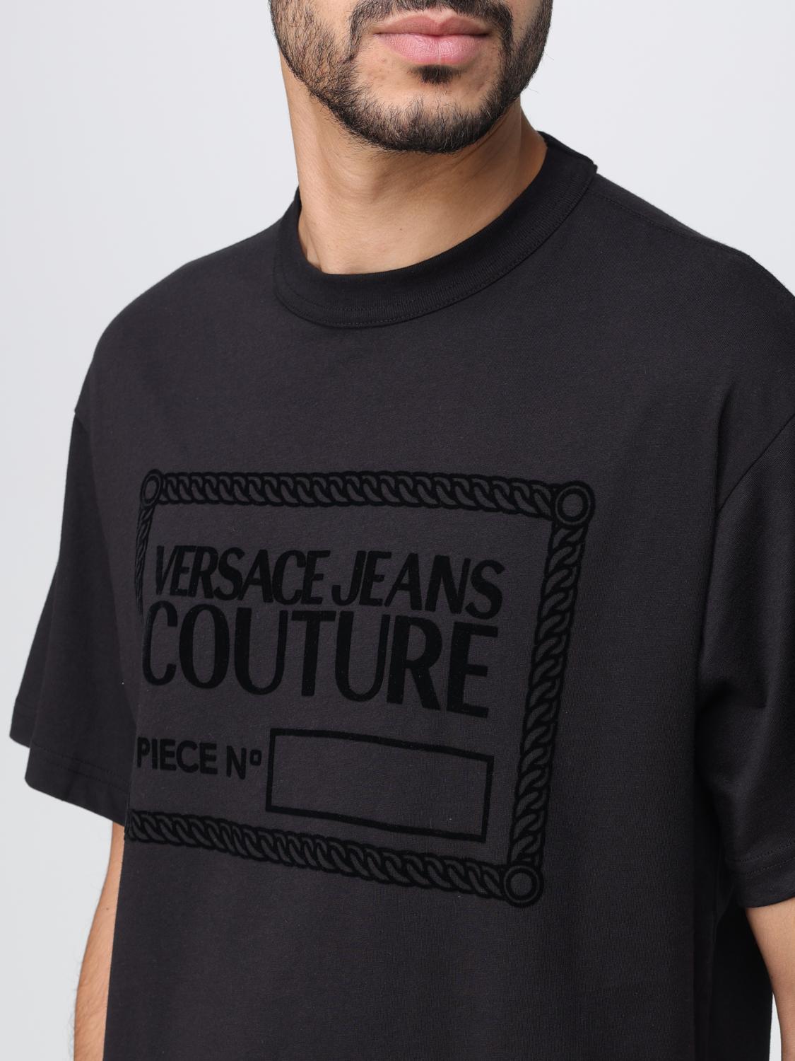 VERSACE JEANS COUTURE ФУТБОЛКА: Футболка Мужское Versace Jeans Couture, Черный - Img 3